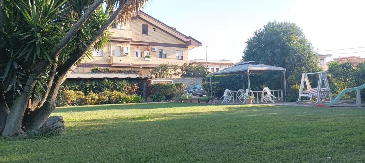Apartamento Garden Basement - Seminterrato Max 4 Ospiti - Fiumicino Vicino Aeroporto E Fiera Exterior foto
